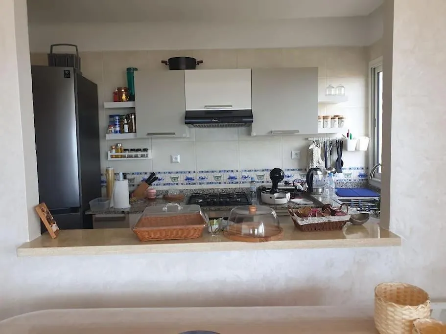 Appartement Front De Mer Avec Vue Panoramique Καζαμπλάνκα Διαμέρισμα